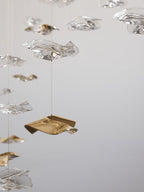 Deldenlyn Glass Chandelier-Moonnatur
