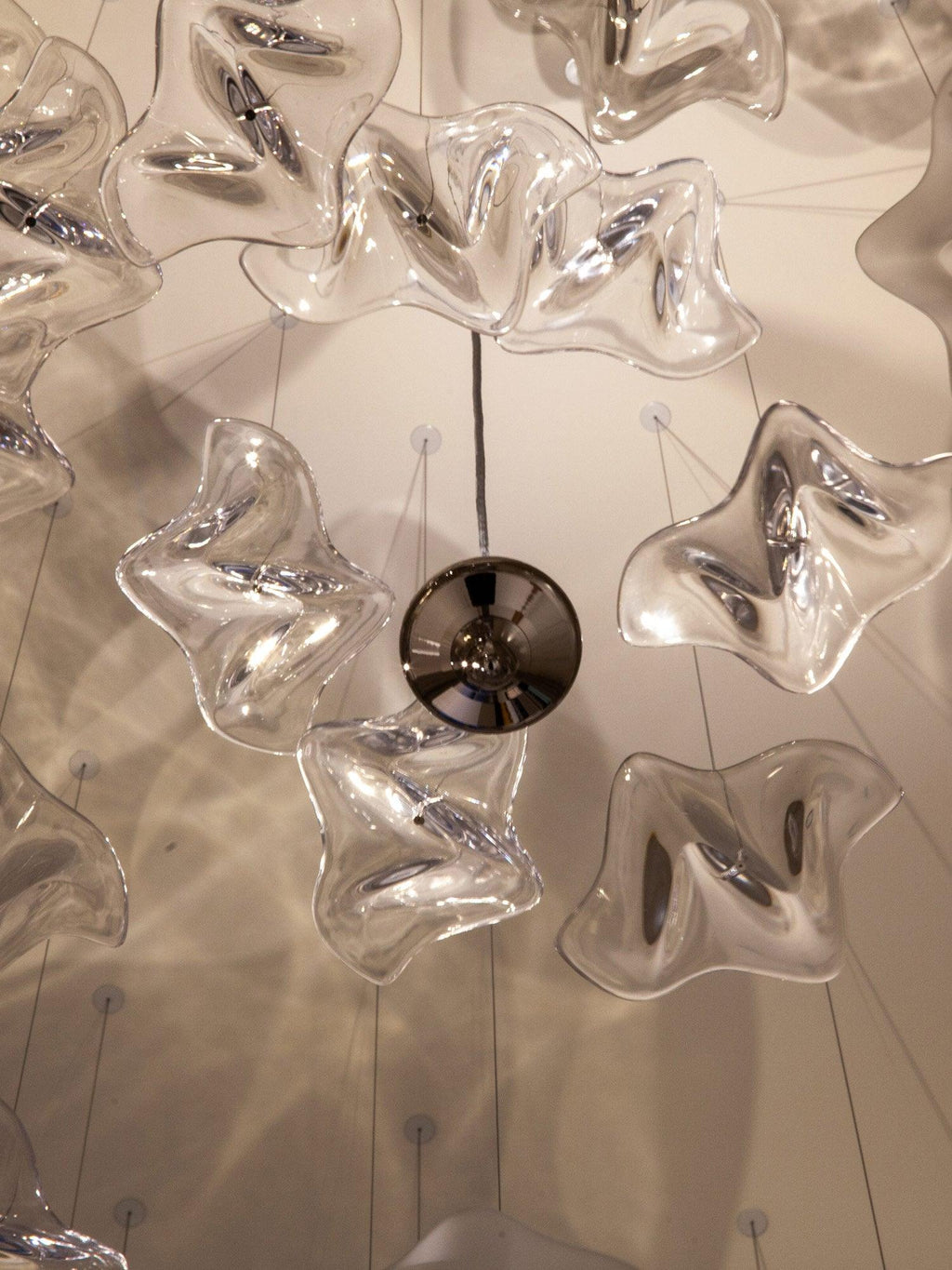 Deldenlyn Glass Chandelier-Moonnatur