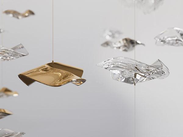 Osternia Glass Chandelier-Moonnatur
