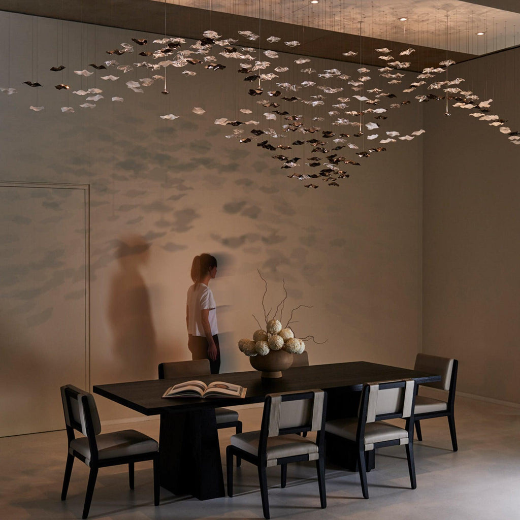Deldenlyn Glass Chandelier-Moonnatur
