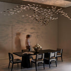 Osternia Glass Chandelier-Moonnatur