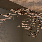 Deldenlyn Glass Chandelier-Moonnatur