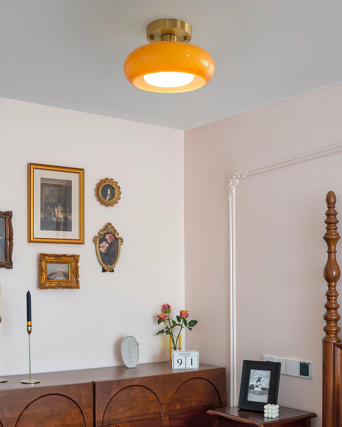 Orenorie Glass Ceiling Light-Moonnatur