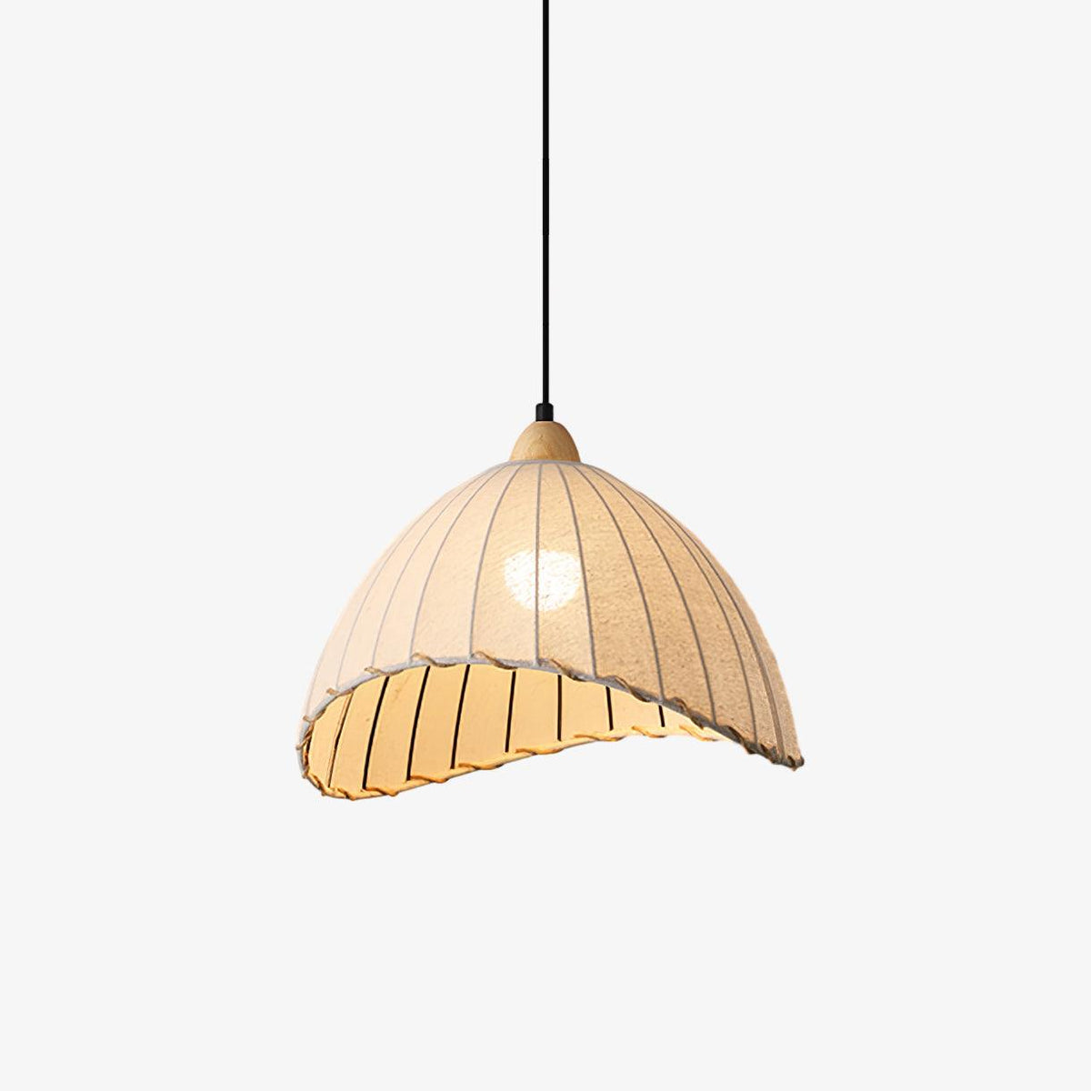 Venina Fabric Pendant Light-Moonnatur