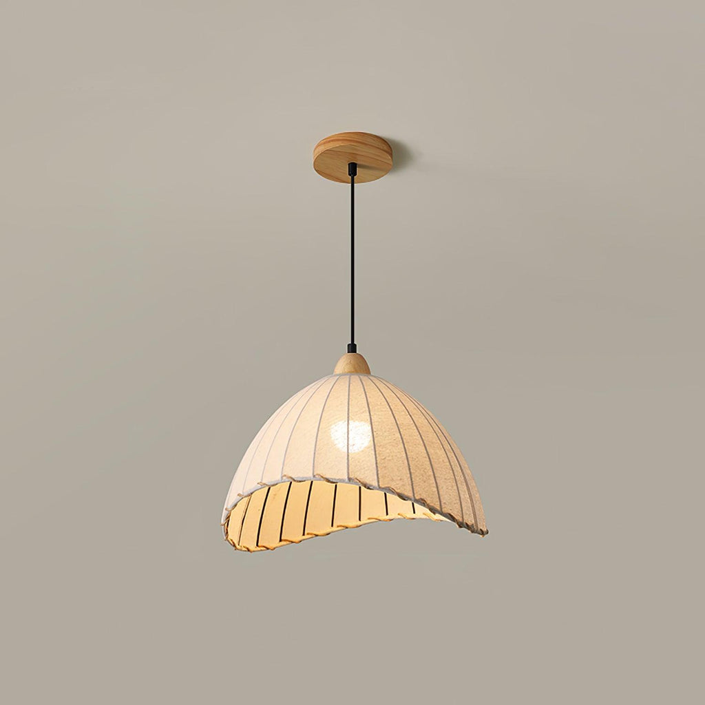 Venina Fabric Pendant Light-Moonnatur
