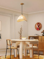Venina Fabric Pendant Light-Moonnatur