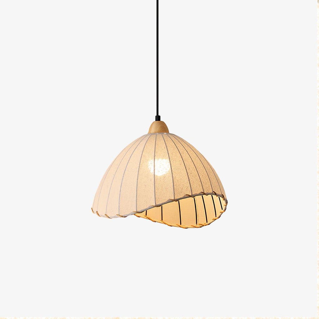 Venina Fabric Pendant Light-Moonnatur