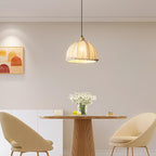 Venina Fabric Pendant Light-Moonnatur