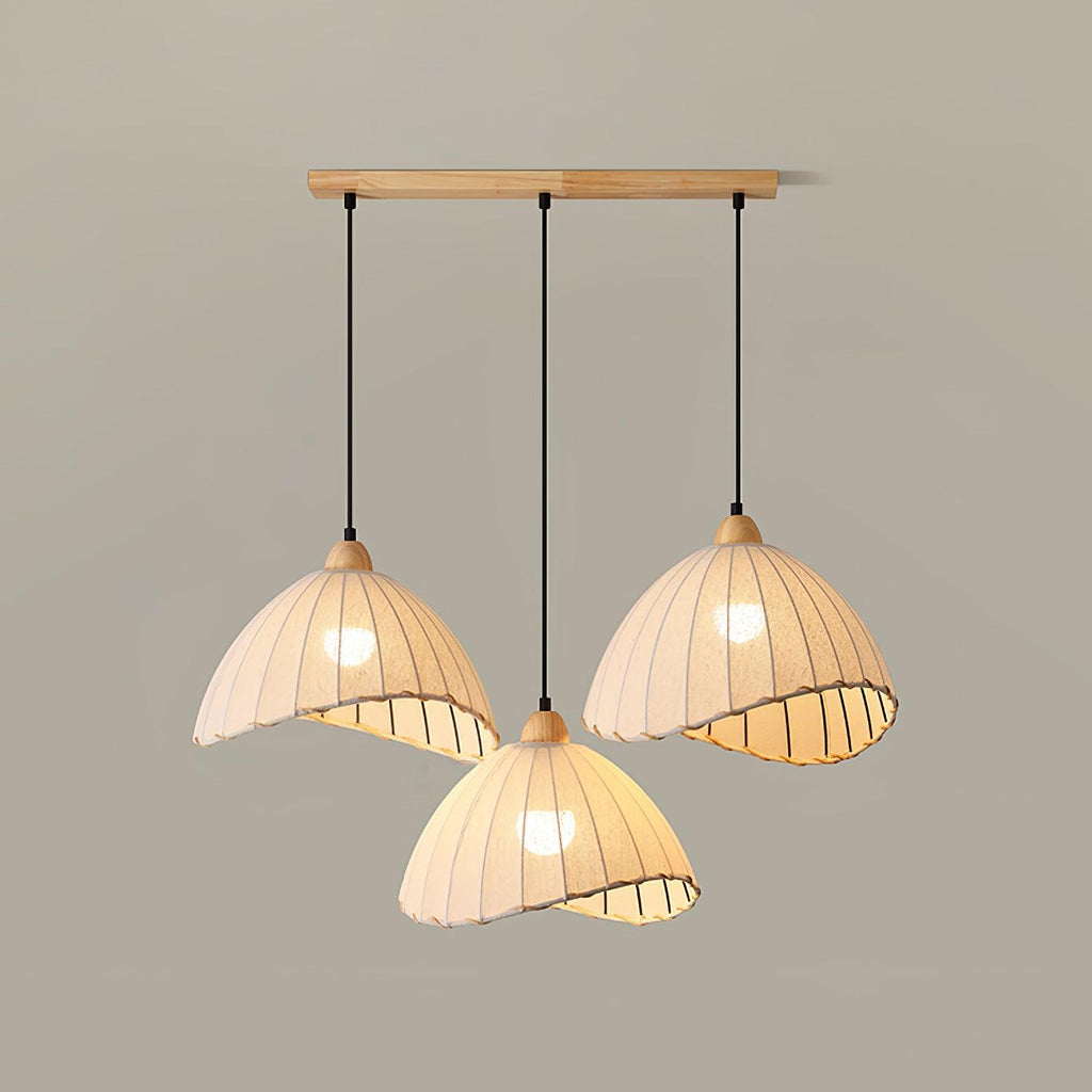 Venina Fabric Pendant Light-Moonnatur