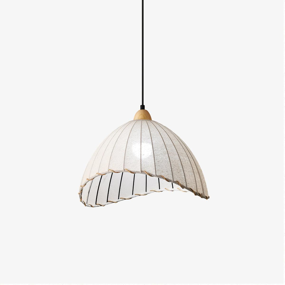Venina Fabric Pendant Light-Moonnatur