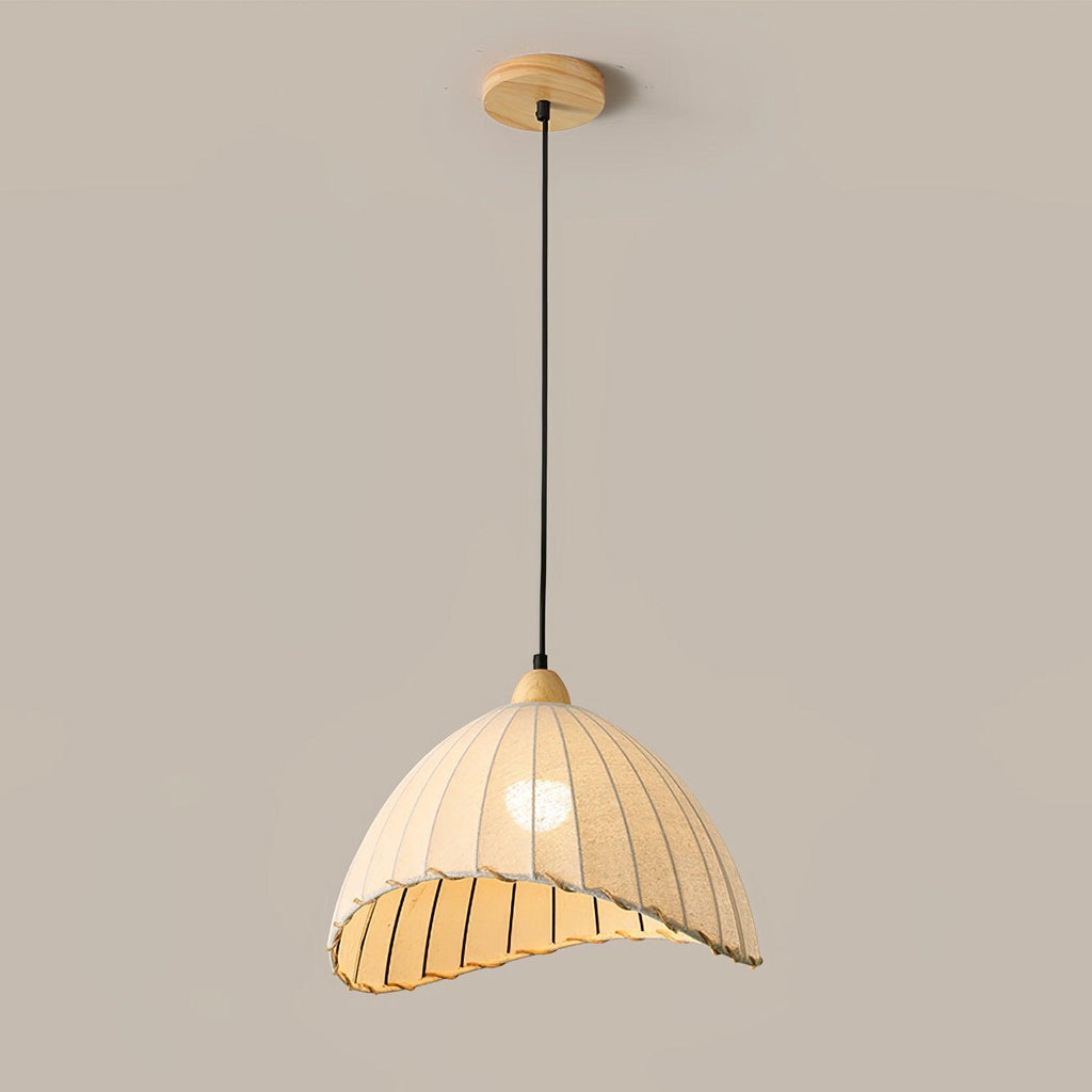 Venina Fabric Pendant Light-Moonnatur