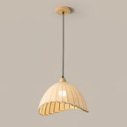 Venina Fabric Pendant Light-Moonnatur