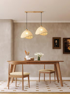 Venina Fabric Pendant Light-Moonnatur