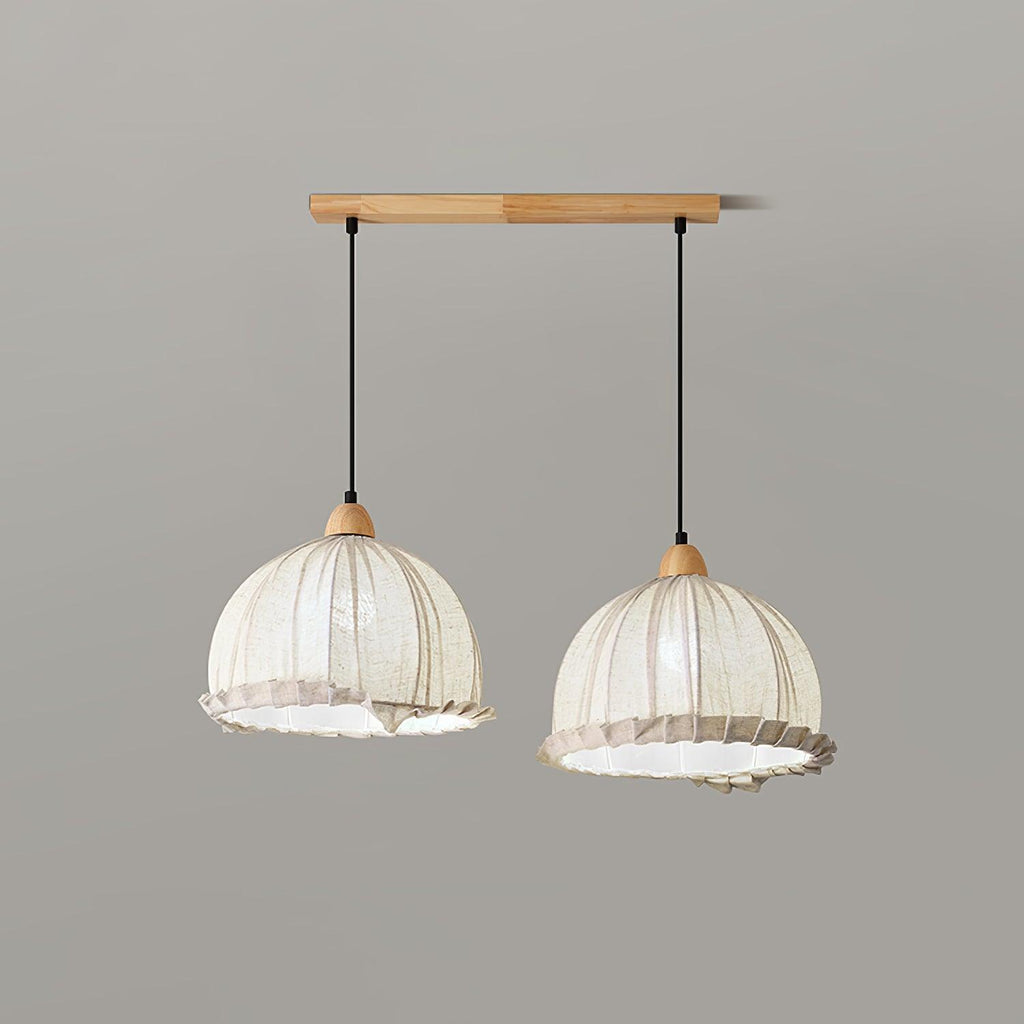 Venina Fabric Pendant Light-Moonnatur