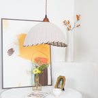 Venina Fabric Pendant Light-Moonnatur