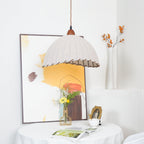 Venina Fabric Pendant Light-Moonnatur