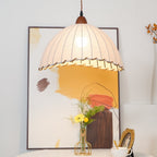 Venina Fabric Pendant Light-Moonnatur