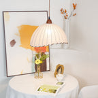 Venina Fabric Pendant Light-Moonnatur