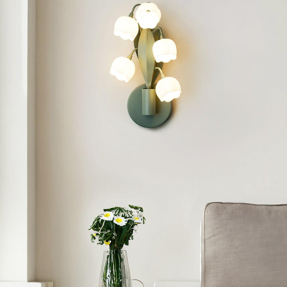 Norrelhaven Polycarbonate Wall Light-Moonnatur
