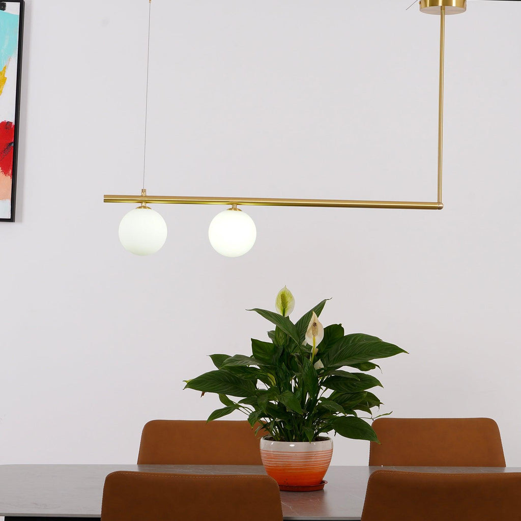Edrina Brass Pendant Light-Moonnatur