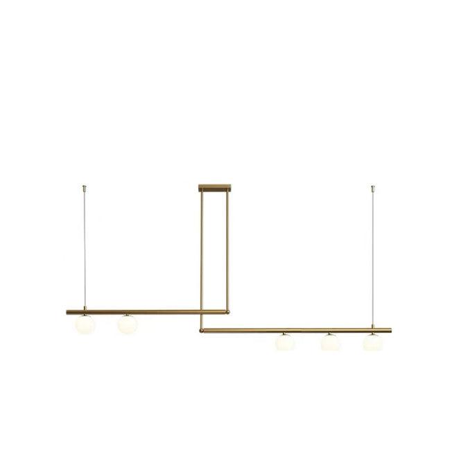 Edrina Brass Pendant Light-Moonnatur