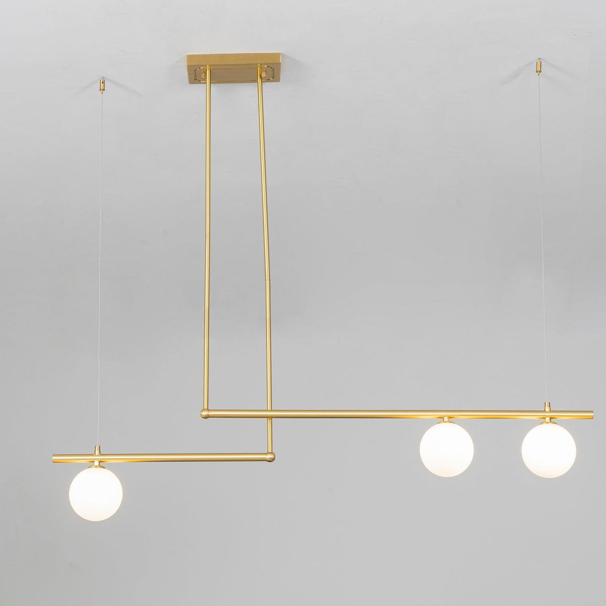 Edrina Brass Pendant Light-Moonnatur