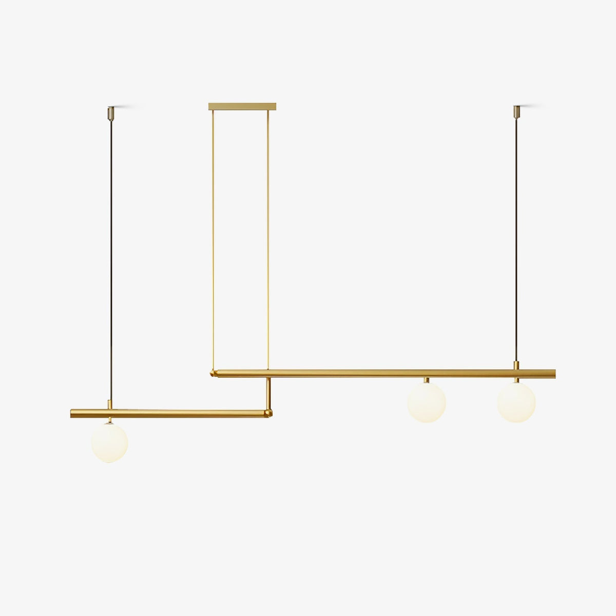 Edrina Brass Pendant Light-Moonnatur
