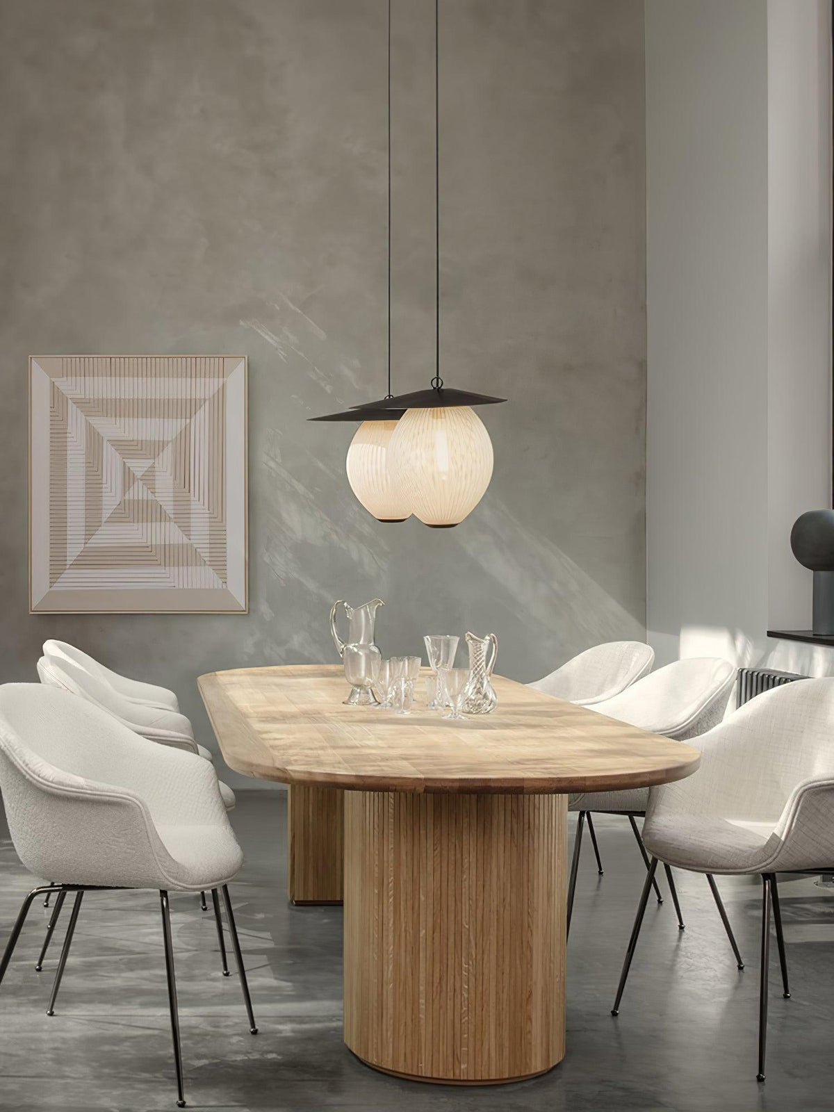 Brackena Aluminium Pendant Light-Moonnatur