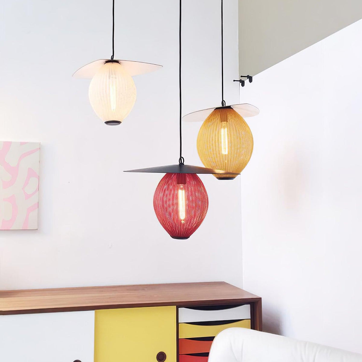 Brackena Aluminium Pendant Light-Moonnatur
