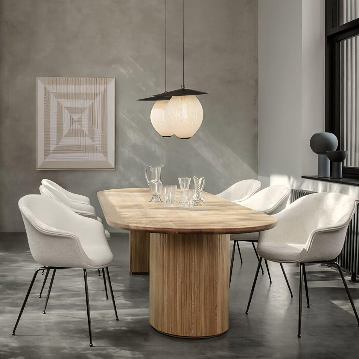 Brackena Aluminium Pendant Light-Moonnatur