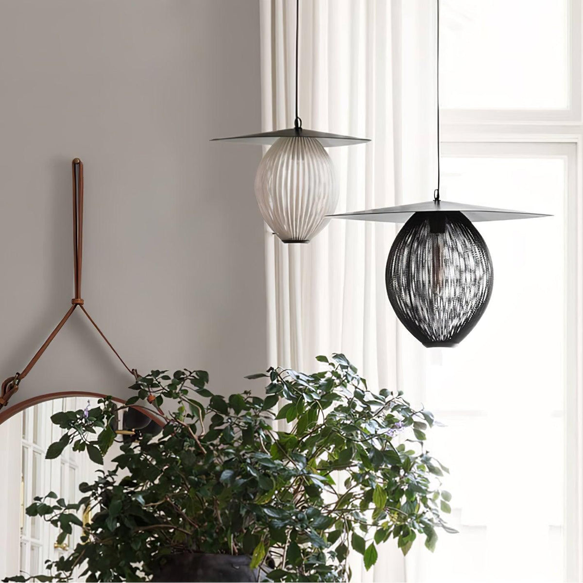 Brackena Aluminium Pendant Light-Moonnatur