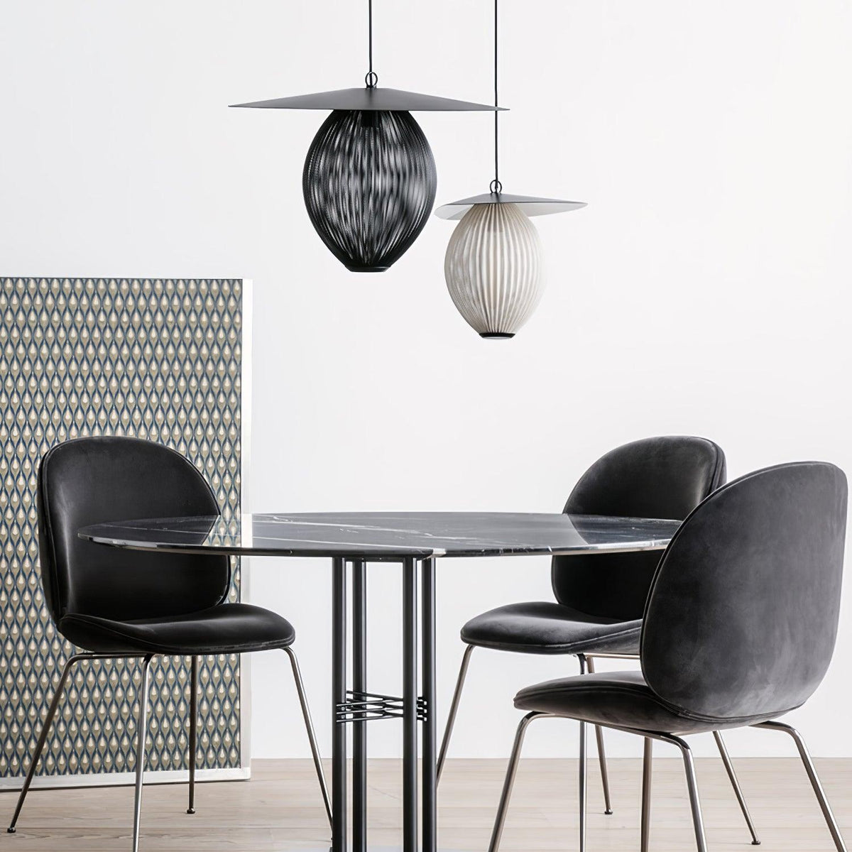 Brackena Aluminium Pendant Light-Moonnatur