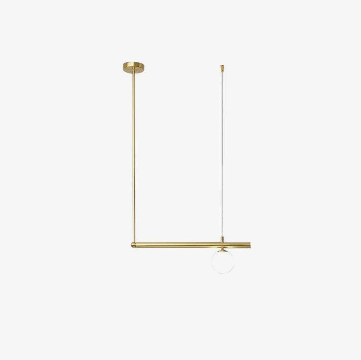 Edrina Brass Pendant Light-Moonnatur