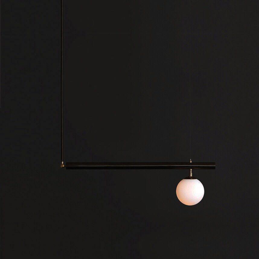 Edrina Brass Pendant Light-Moonnatur