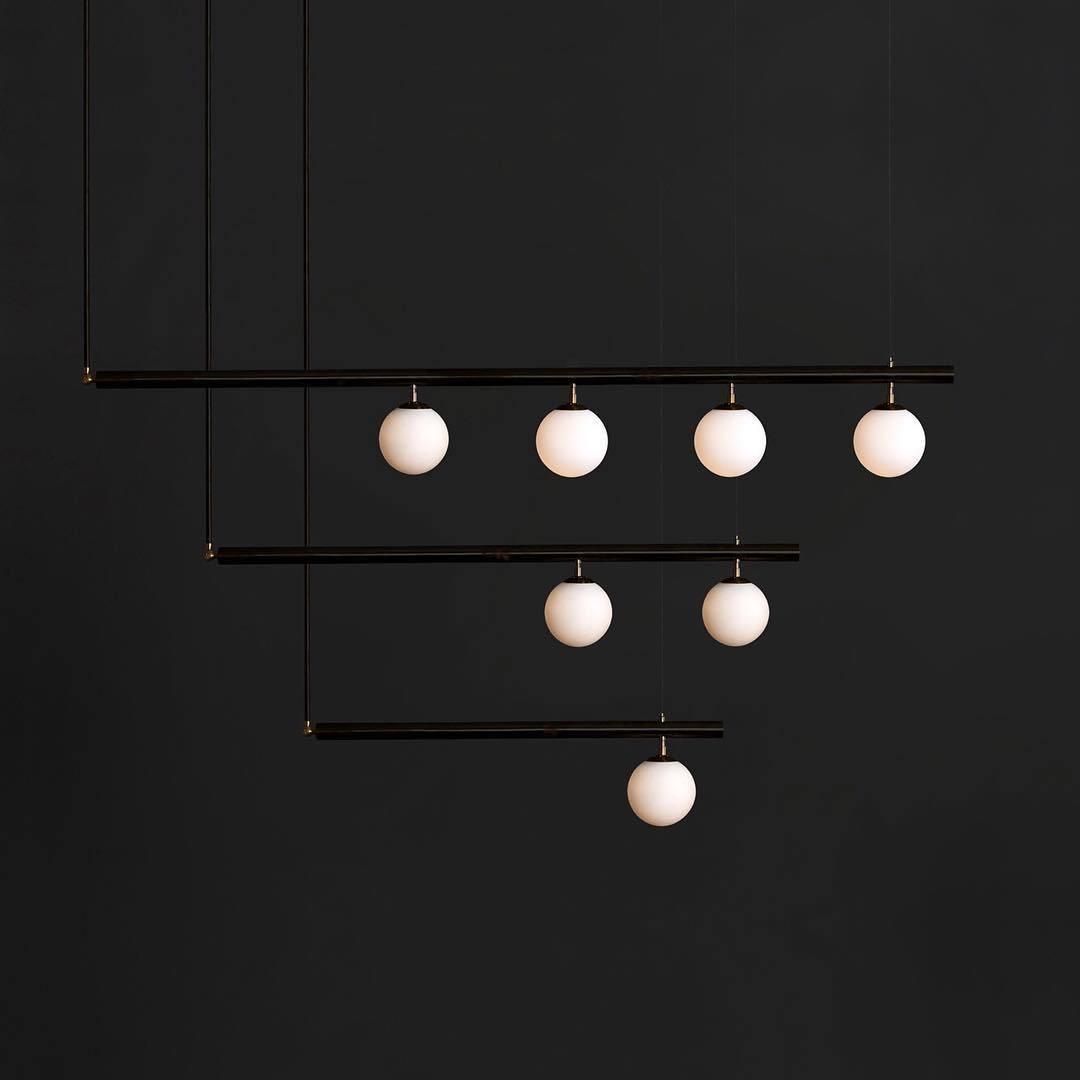 Edrina Brass Pendant Light-Moonnatur