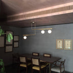 Edrina Brass Pendant Light-Moonnatur
