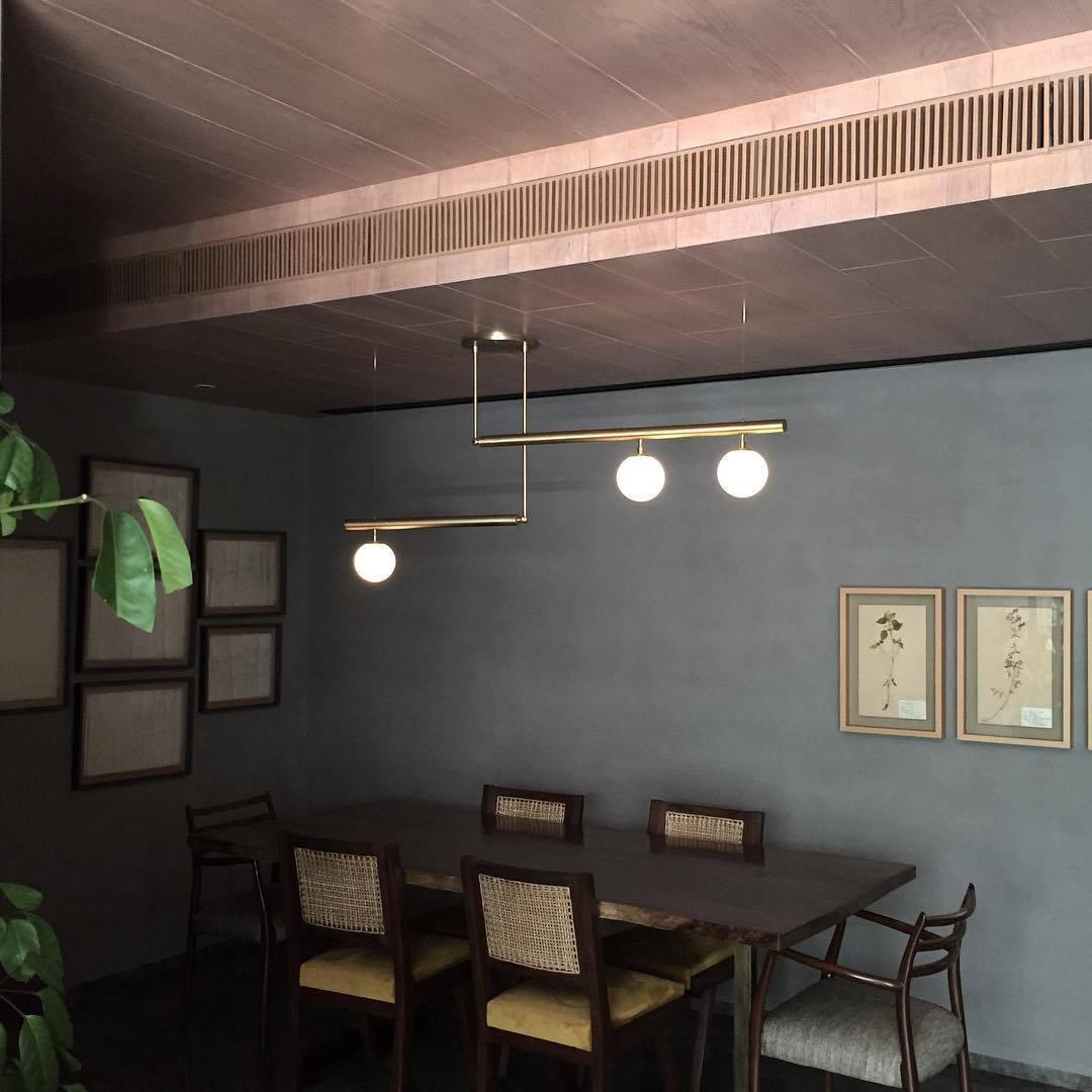 Edrina Brass Pendant Light-Moonnatur