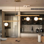 Edrina Brass Pendant Light-Moonnatur