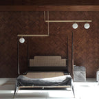 Edrina Brass Pendant Light-Moonnatur
