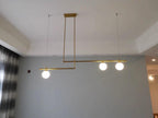 Edrina Brass Pendant Light-Moonnatur