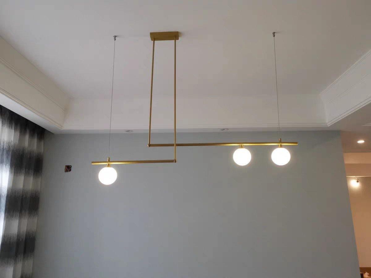 Edrina Brass Pendant Light-Moonnatur