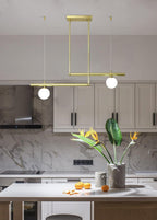 Edrina Brass Pendant Light-Moonnatur