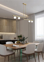 Edrina Brass Pendant Light-Moonnatur