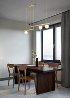 Edrina Brass Pendant Light-Moonnatur