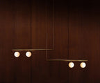 Edrina Brass Pendant Light-Moonnatur