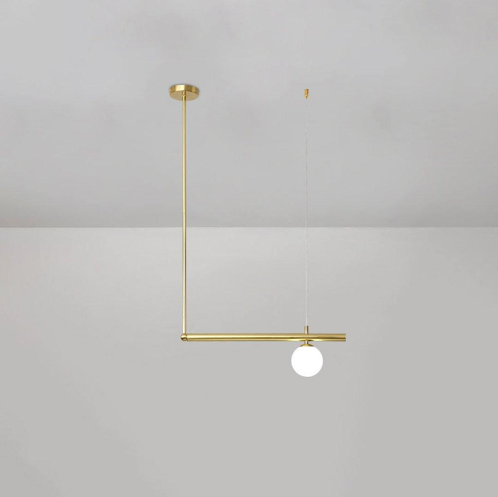 Edrina Brass Pendant Light-Moonnatur
