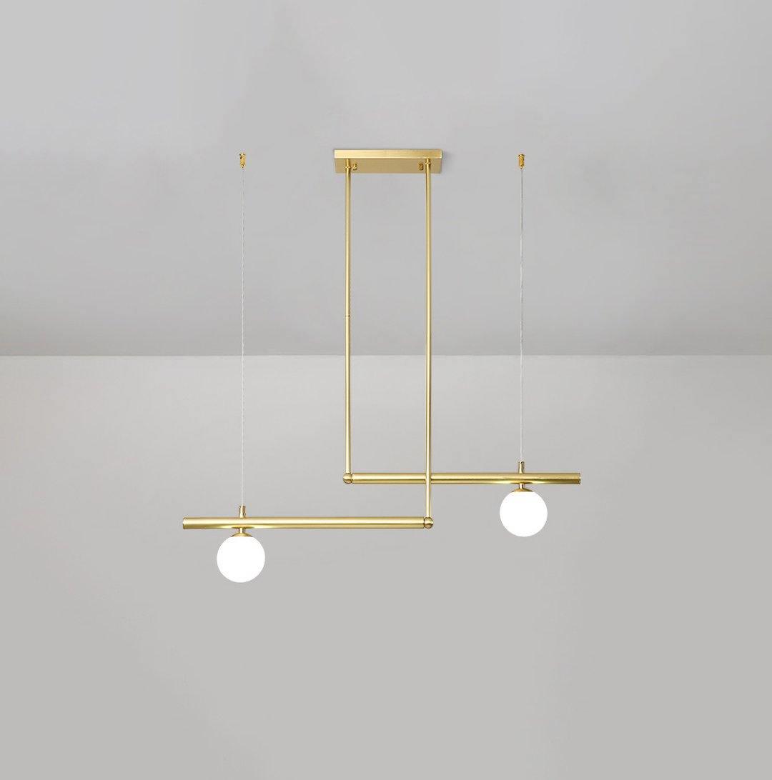 Edrina Brass Pendant Light-Moonnatur