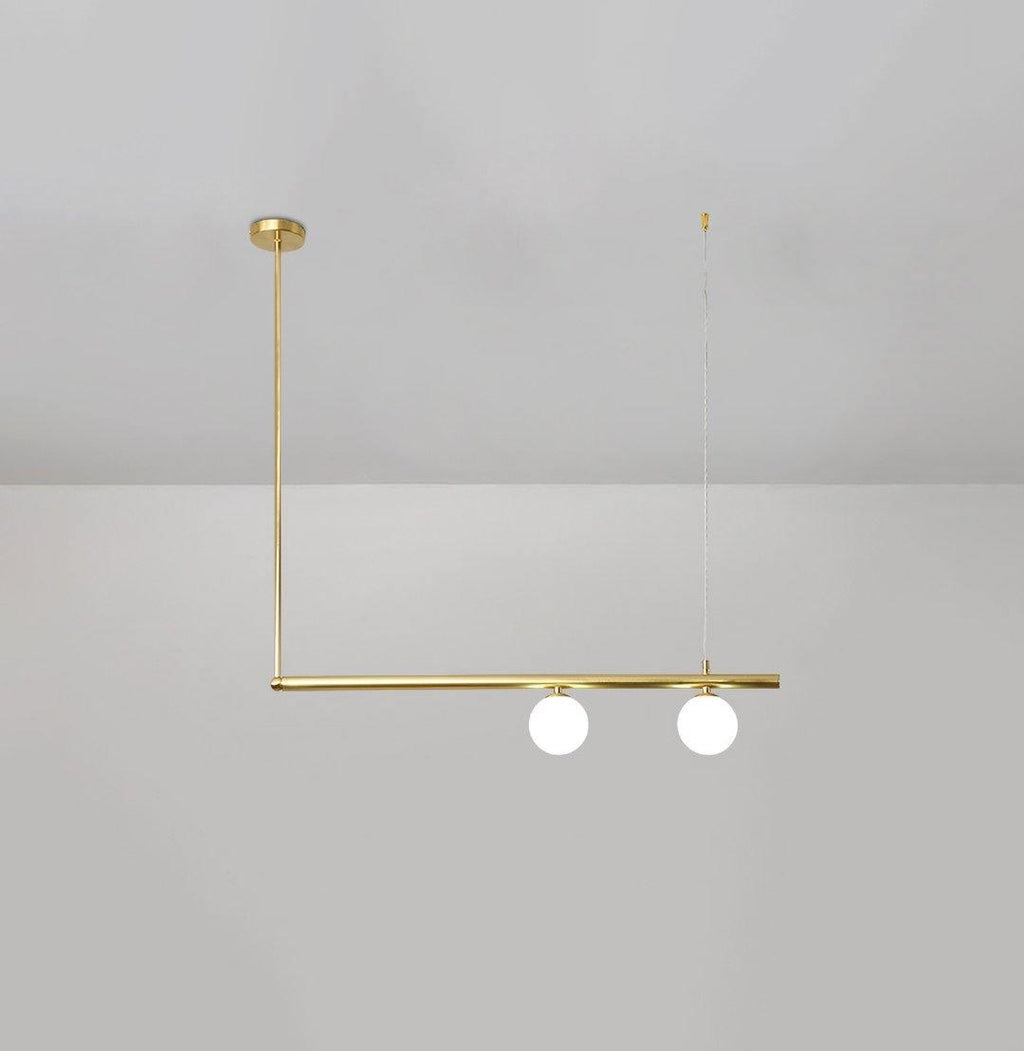 Edrina Brass Pendant Light-Moonnatur