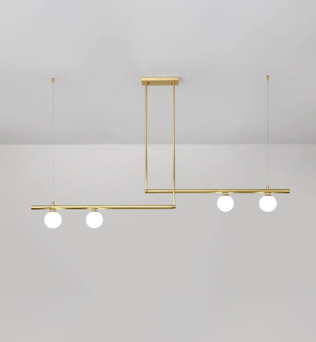 Edrina Brass Pendant Light-Moonnatur