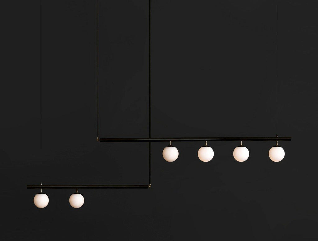 Edrina Brass Pendant Light-Moonnatur